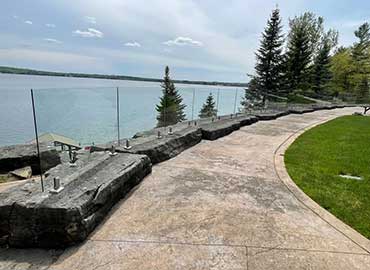 Frameless-Glass-Railings Installed in Barrie