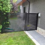 Semi-Privacy-Horizontal-Aluminum-Fence-Gate-Elmvale