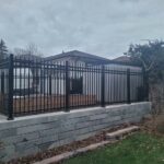 Aluminum Picket Fence Installed in Crown Hill