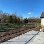 Aluminum Picket Fence Installed in Midhurst