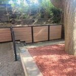 Aluminum Wood Fence installed in Orillia