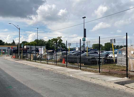 Welded-Wire-Fence installed in Shanty Bay Barrie